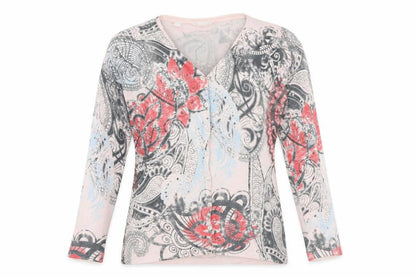 Womens UK Size M H&M Pink Pullover Jumper