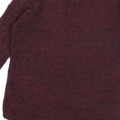 Womens UK Size XS H&M Red Pullover Jumper