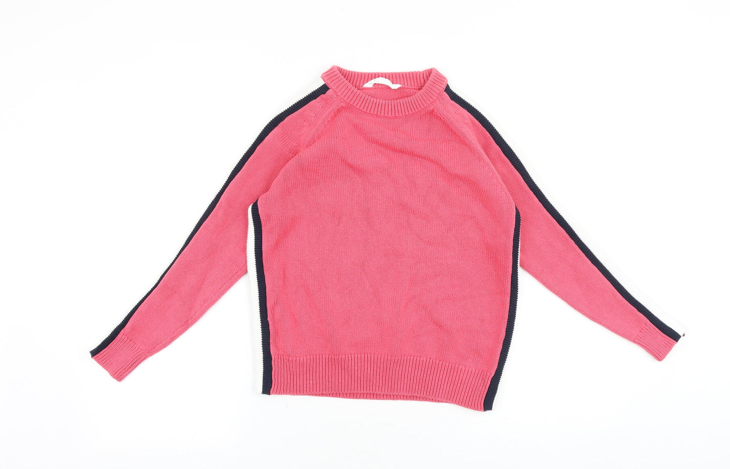 Womens UK Size XS Marks and Spencer Pink Pullover Jumper