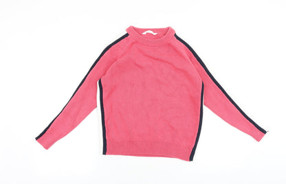 Womens UK Size XS Marks and Spencer Pink Pullover Jumper