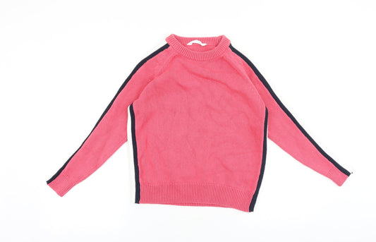 Womens UK Size XS Marks and Spencer Pink Pullover Jumper