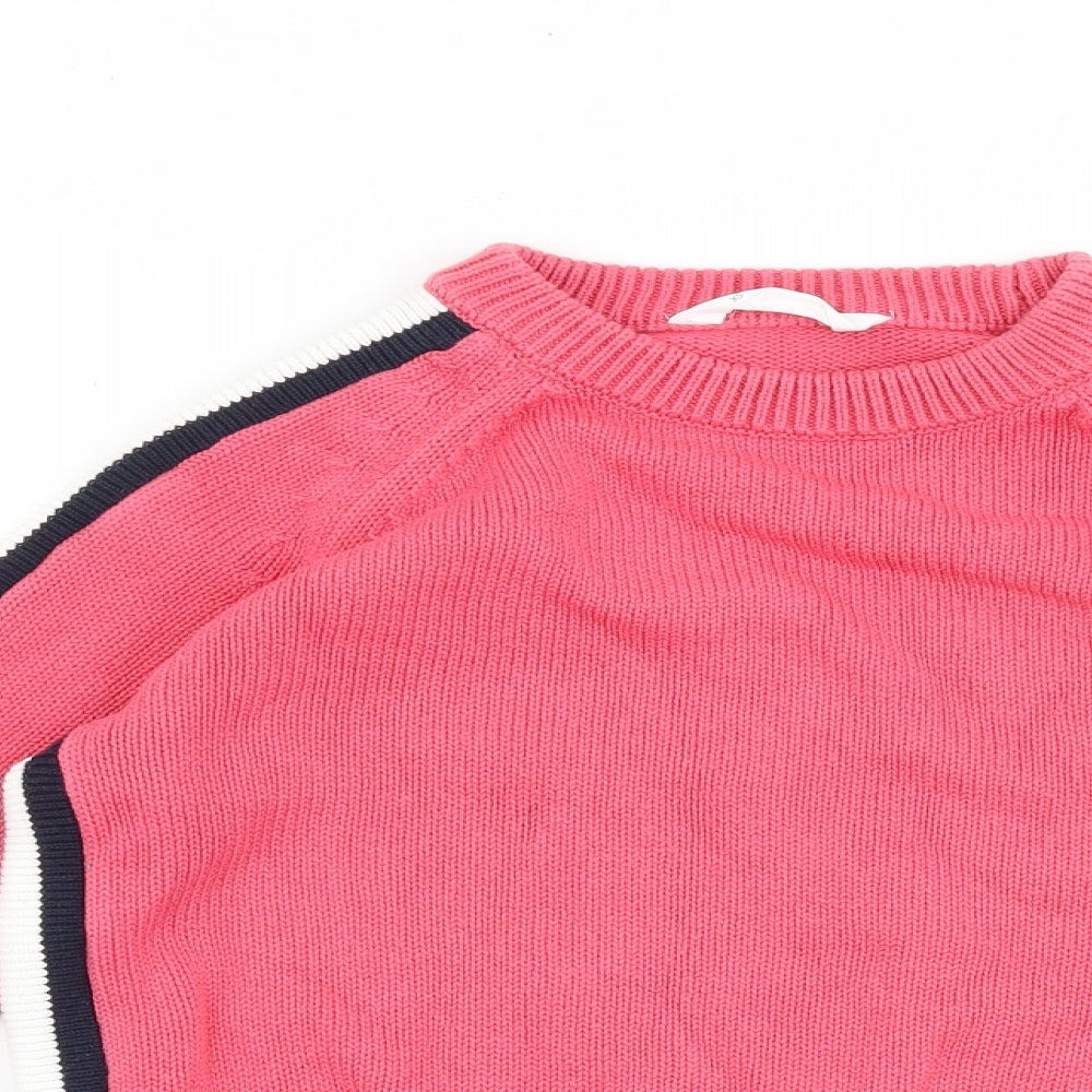 Womens UK Size XS Marks and Spencer Pink Pullover Jumper