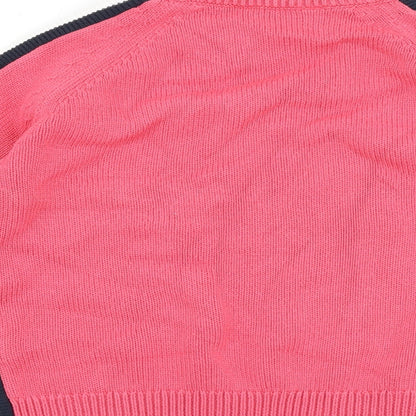 Womens UK Size XS Marks and Spencer Pink Pullover Jumper