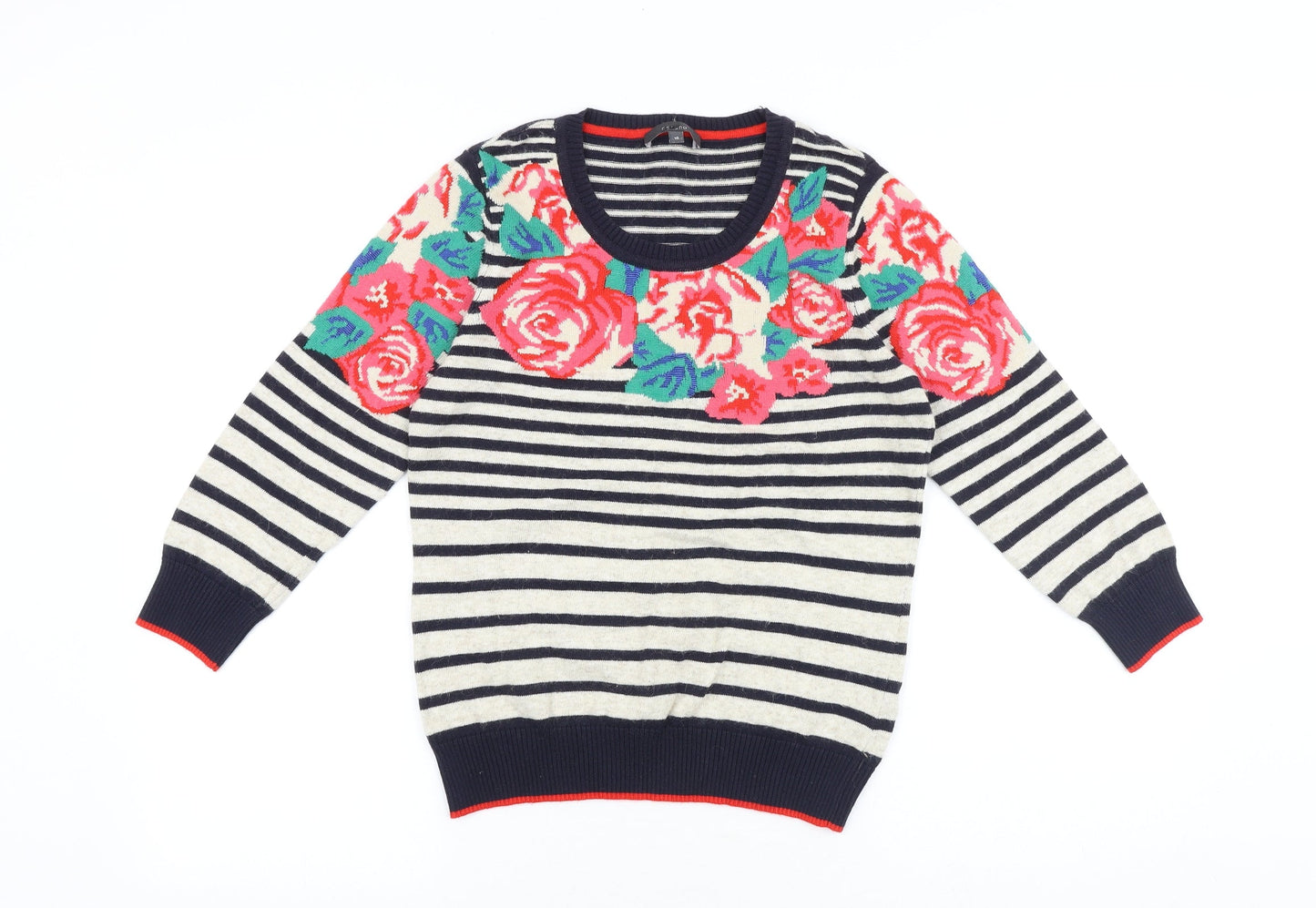 Womens UK Size 10 Marks and Spencer Multicoloured Pullover Jumper