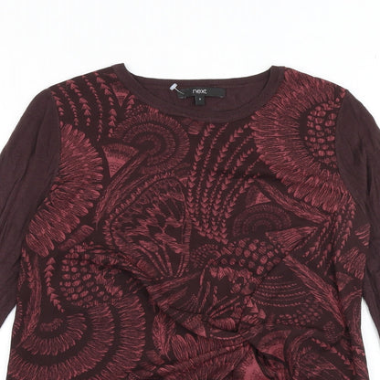 Womens UK Size 8 NEXT Purple Pullover Jumper