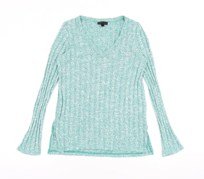 Womens UK Size 8 Topshop Green Pullover Jumper