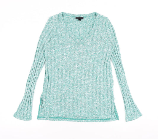 Womens UK Size 8 Topshop Green Pullover Jumper