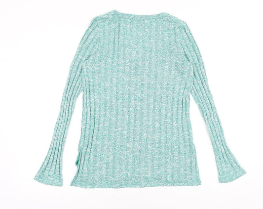 Womens UK Size 8 Topshop Green Pullover Jumper