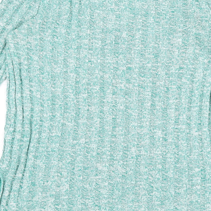 Womens UK Size 8 Topshop Green Pullover Jumper