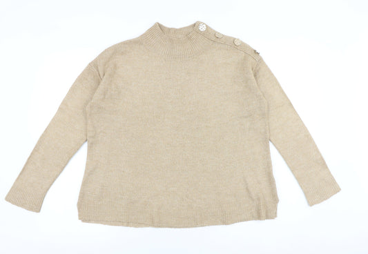 Womens UK Size 8 Dorothy Perkins Brown Pullover Jumper