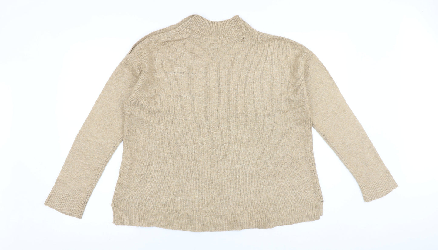 Womens UK Size 8 Dorothy Perkins Brown Pullover Jumper