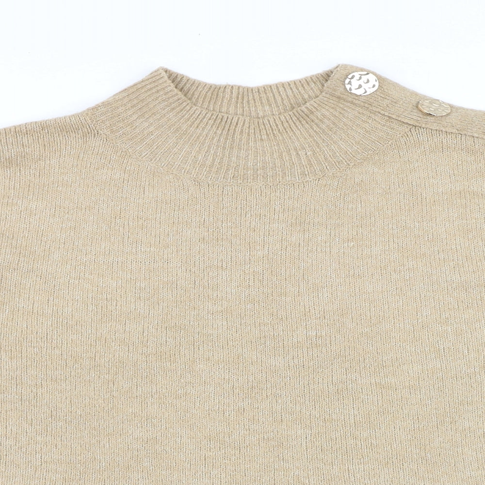 Womens UK Size 8 Dorothy Perkins Brown Pullover Jumper