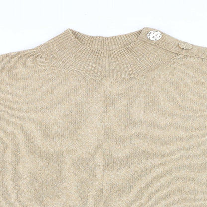 Womens UK Size 8 Dorothy Perkins Brown Pullover Jumper