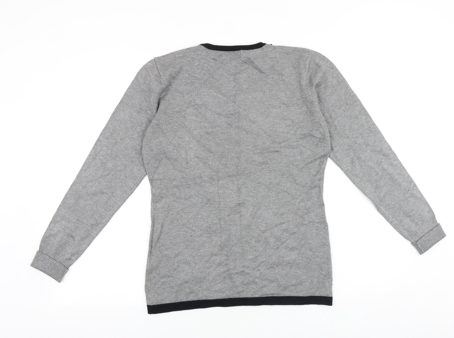 Womens UK Size S Saloos Grey Pullover Jumper