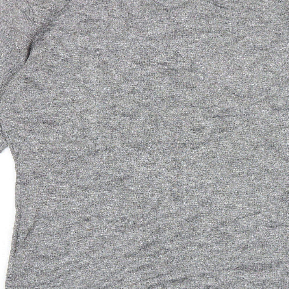 Womens UK Size S Saloos Grey Pullover Jumper