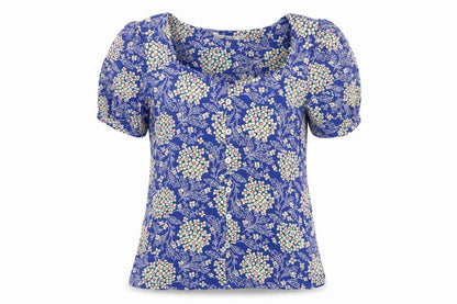 Womens UK Size 10 NEXT Blue Basic T-Shirt
