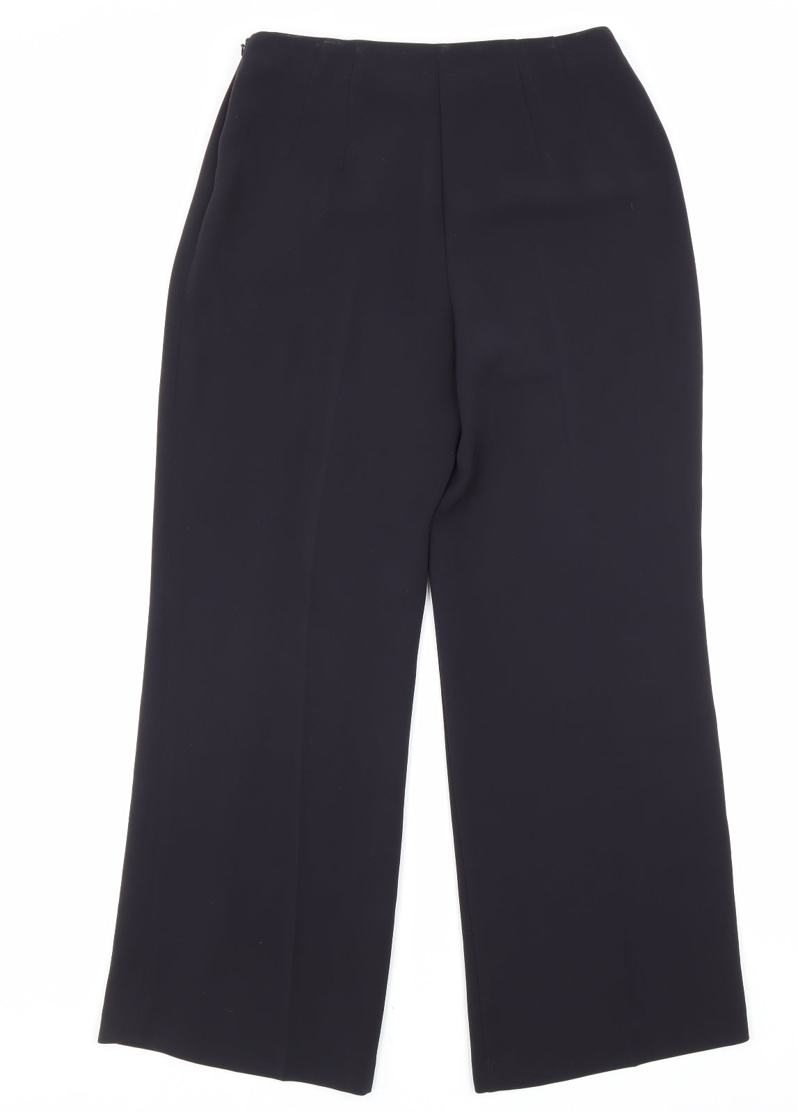 Womens UK Size 10 Marks and Spencer Regular Fit Dress Pants Blue Trousers