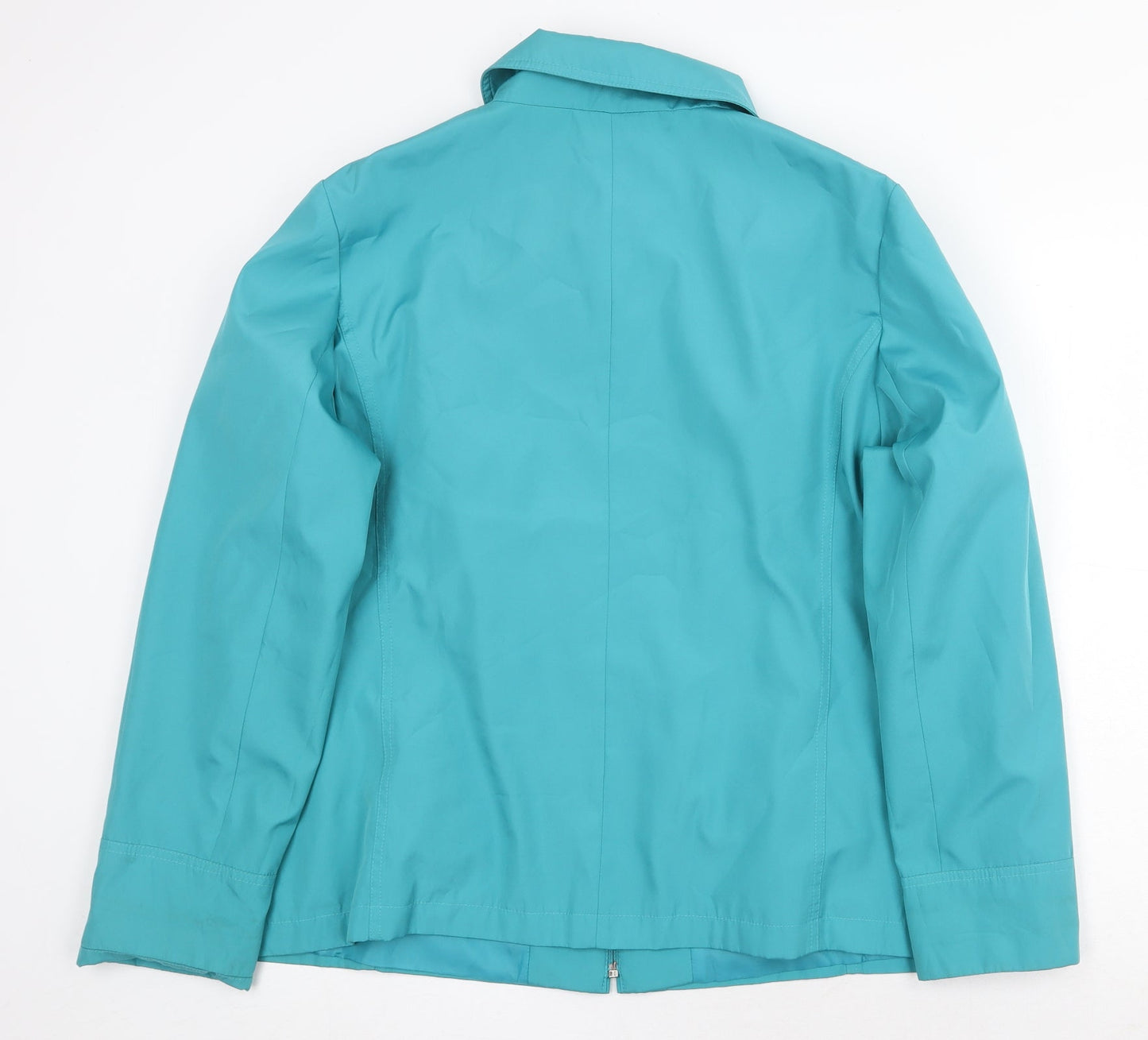 Bonmarché Womens Green Jacket Size L Zip