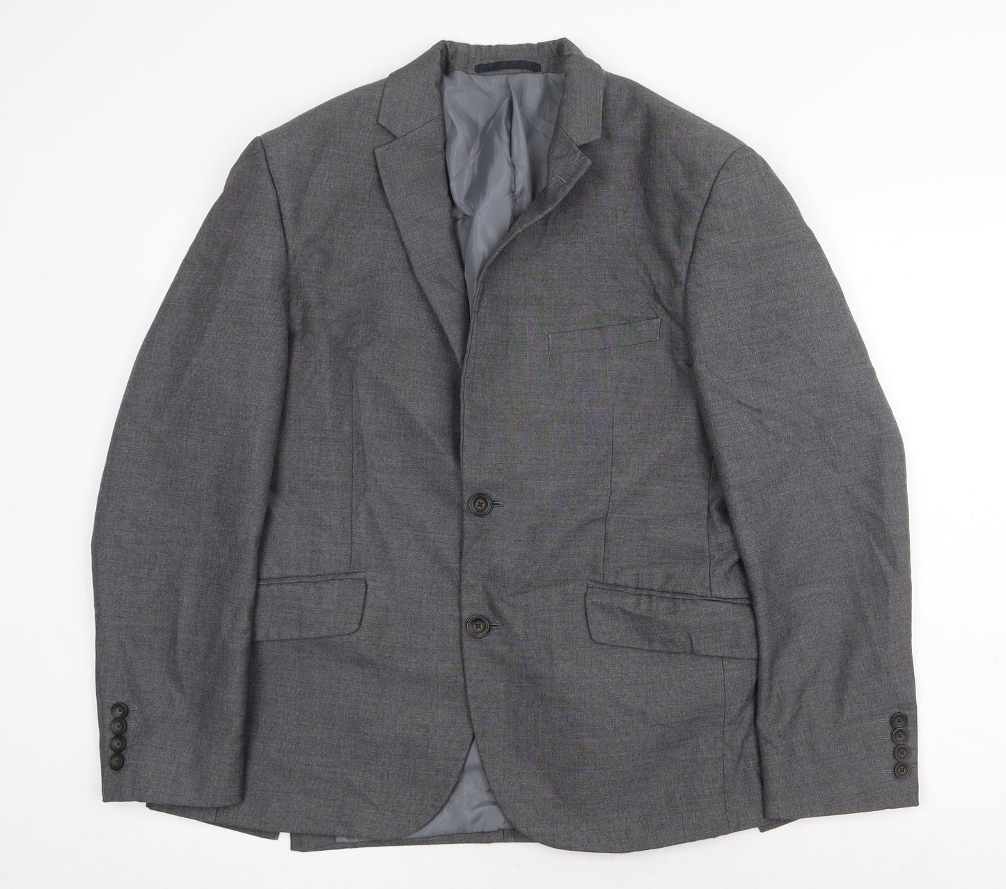 Mens UK Size 40 Marks and Spencer Regular Grey Suit Jacket
