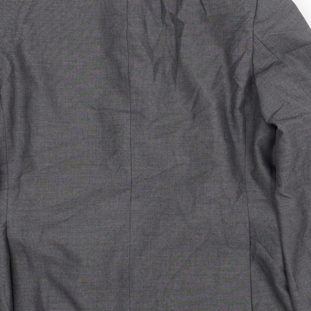 Mens UK Size 40 Marks and Spencer Regular Grey Suit Jacket
