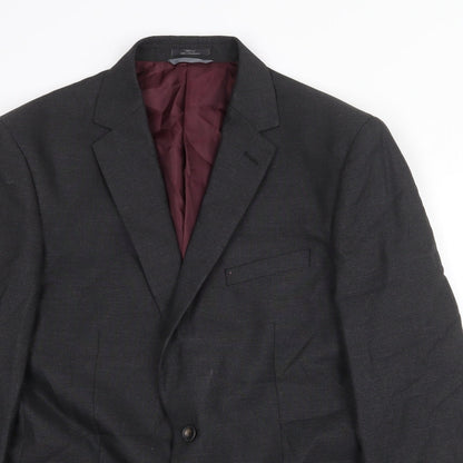 Mens UK Size 40 Marks and Spencer Regular Grey Suit Jacket