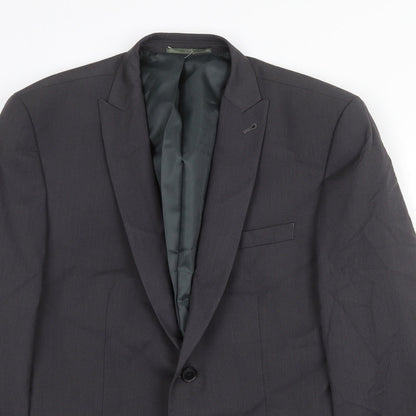 Mens UK Size 42 NEXT Regular Grey Suit Jacket
