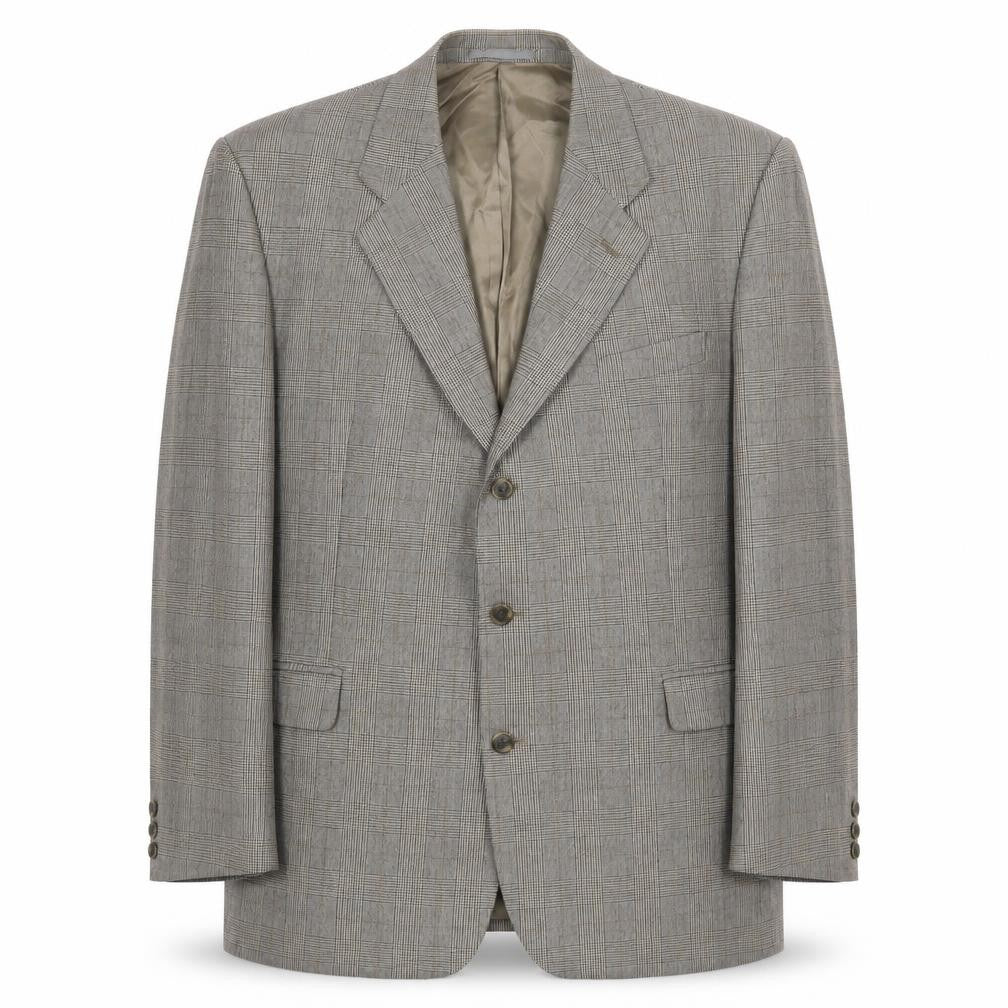 Mens UK Size 44 Preworn Regular Grey Suit Jacket