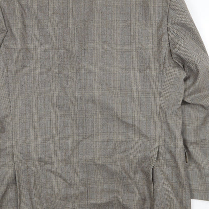 Mens UK Size 44 Preworn Regular Grey Suit Jacket