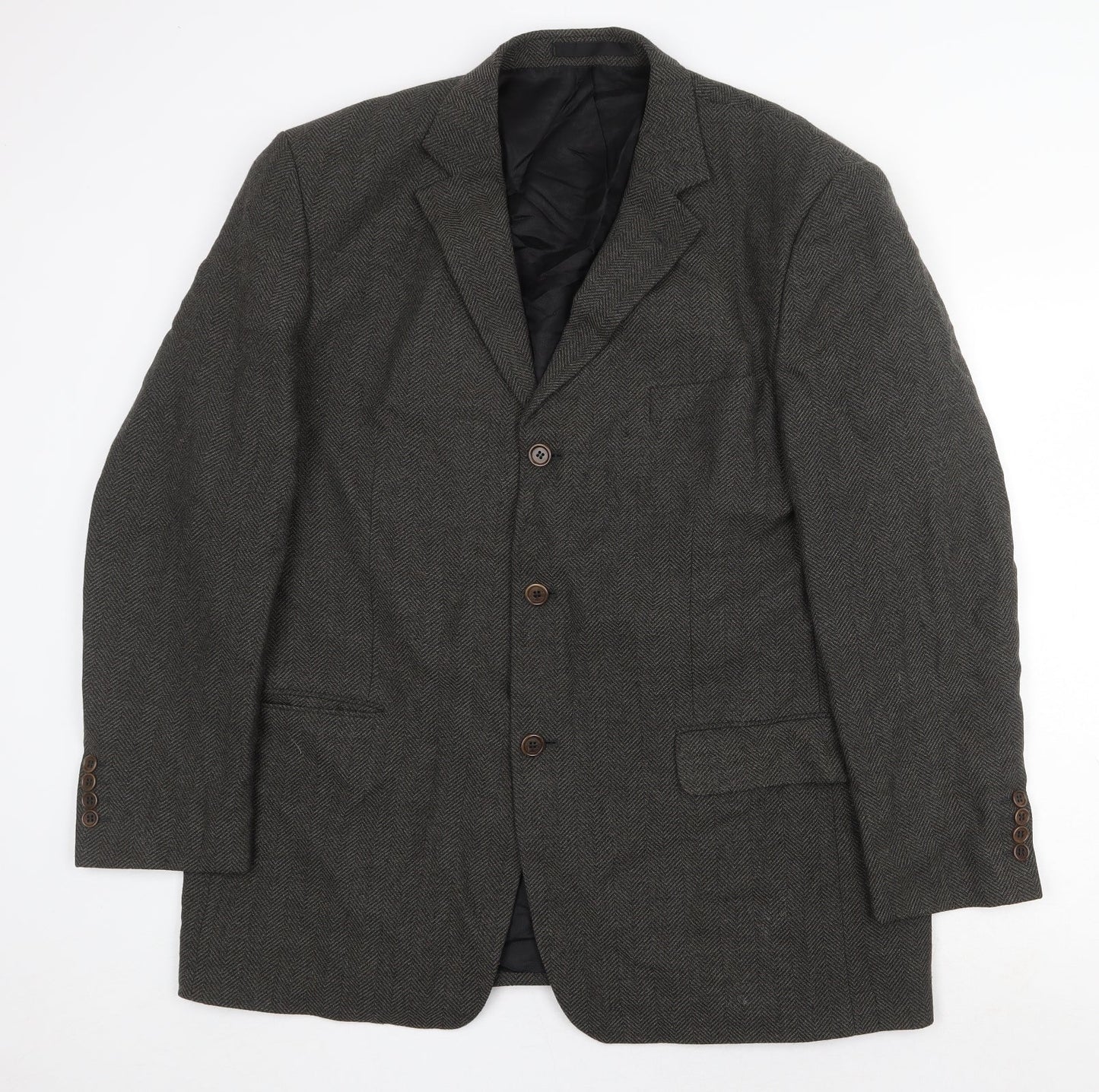 Mens UK Size 46 Marks and Spencer Regular Grey Suit Jacket