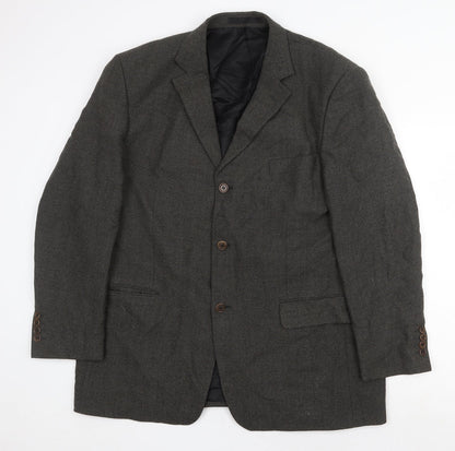 Mens UK Size 46 Marks and Spencer Regular Grey Suit Jacket