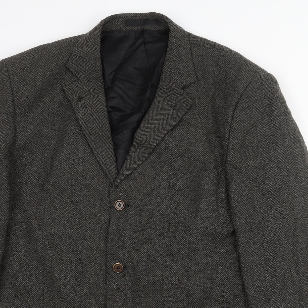 Mens UK Size 46 Marks and Spencer Regular Grey Suit Jacket