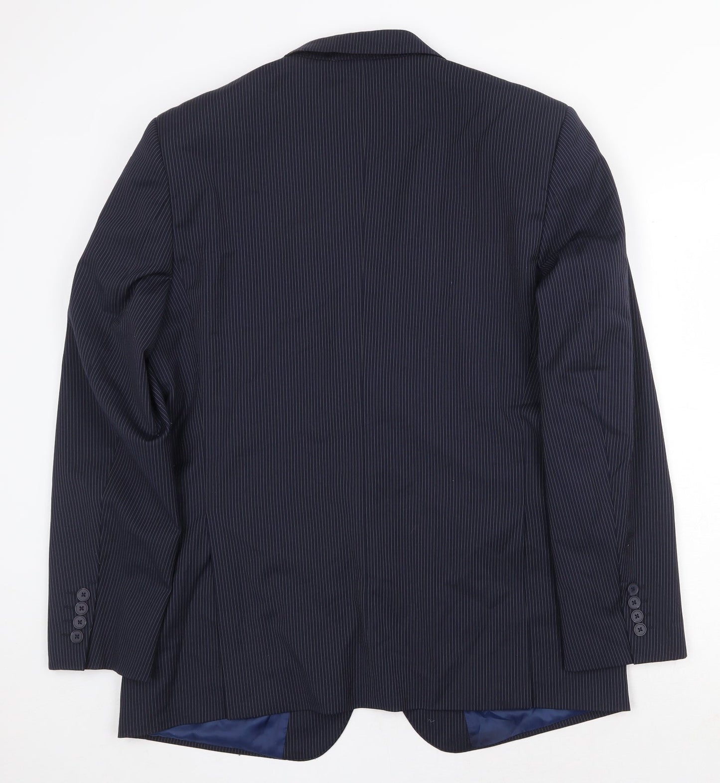 Mens UK Size 42 Marks and Spencer Regular Blue Suit Jacket