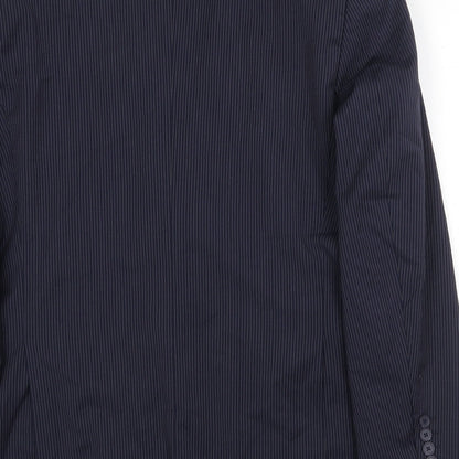 Mens UK Size 42 Marks and Spencer Regular Blue Suit Jacket