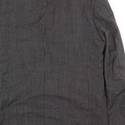 Mens UK Size 40 Preworn Regular Grey Suit Jacket