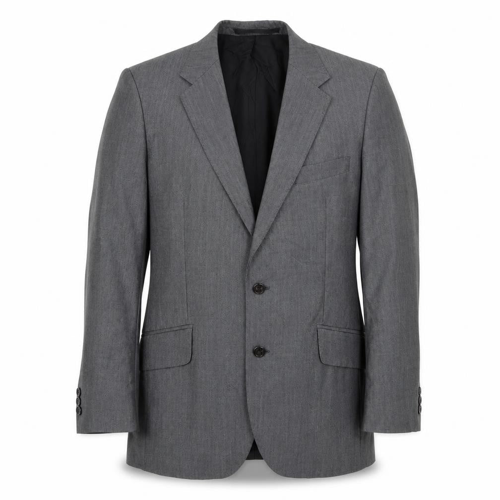 Mens UK Size 36 Trevira Regular Grey Suit Jacket