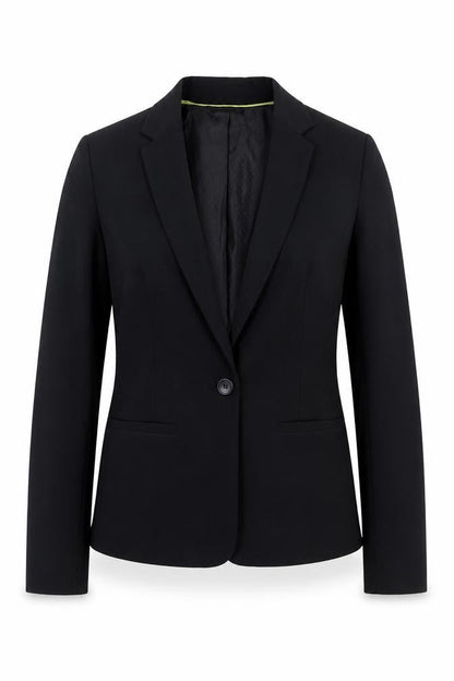 New Look Womens Black Polyester Jacket Blazer Size 8
