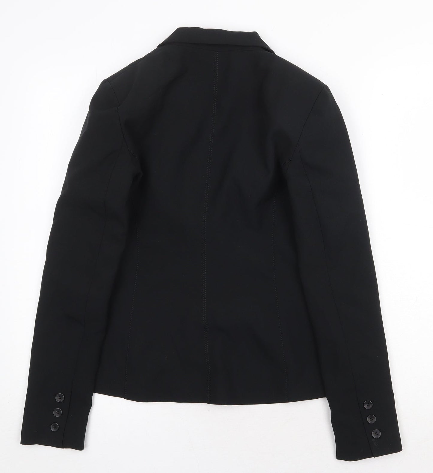 New Look Womens Black Polyester Jacket Blazer Size 8