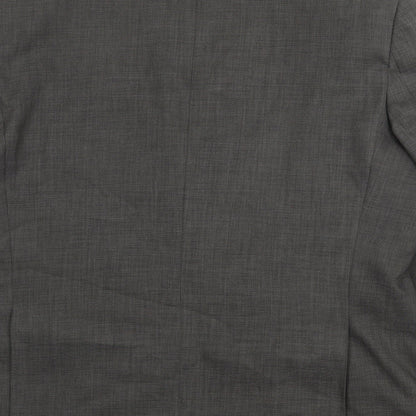 Mens UK Size 46 Preworn Regular Grey Suit Jacket