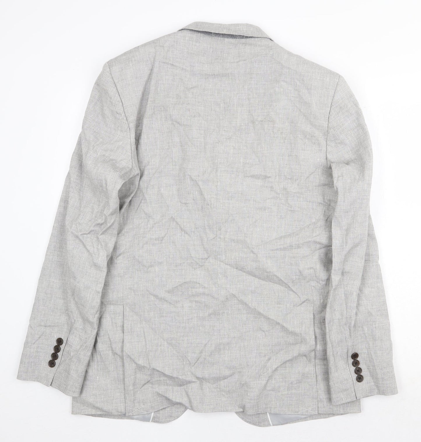 Mens UK Size 40 Marks and Spencer Regular Grey Suit Jacket