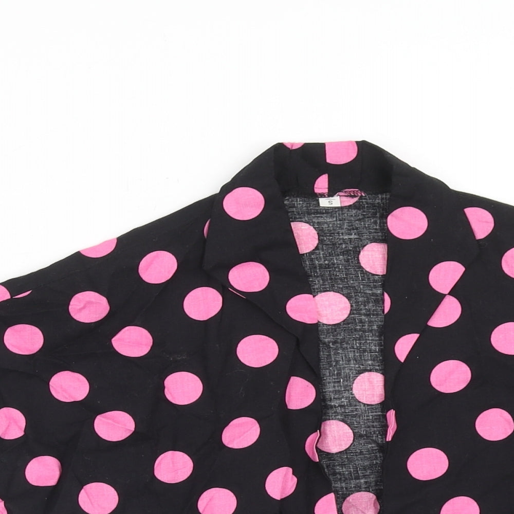 Womens UK Size S Preworn Black Jacket