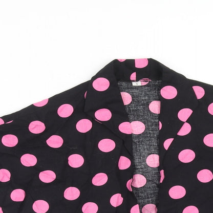 Womens UK Size S Preworn Black Jacket