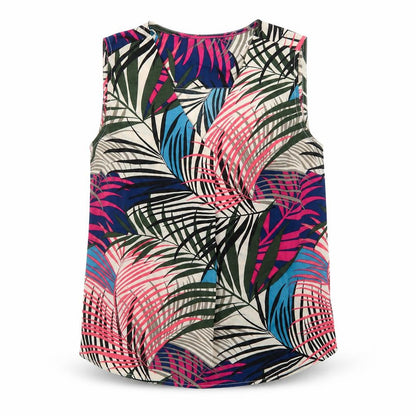 Womens UK Size S Loststock Multicoloured Basic Tank