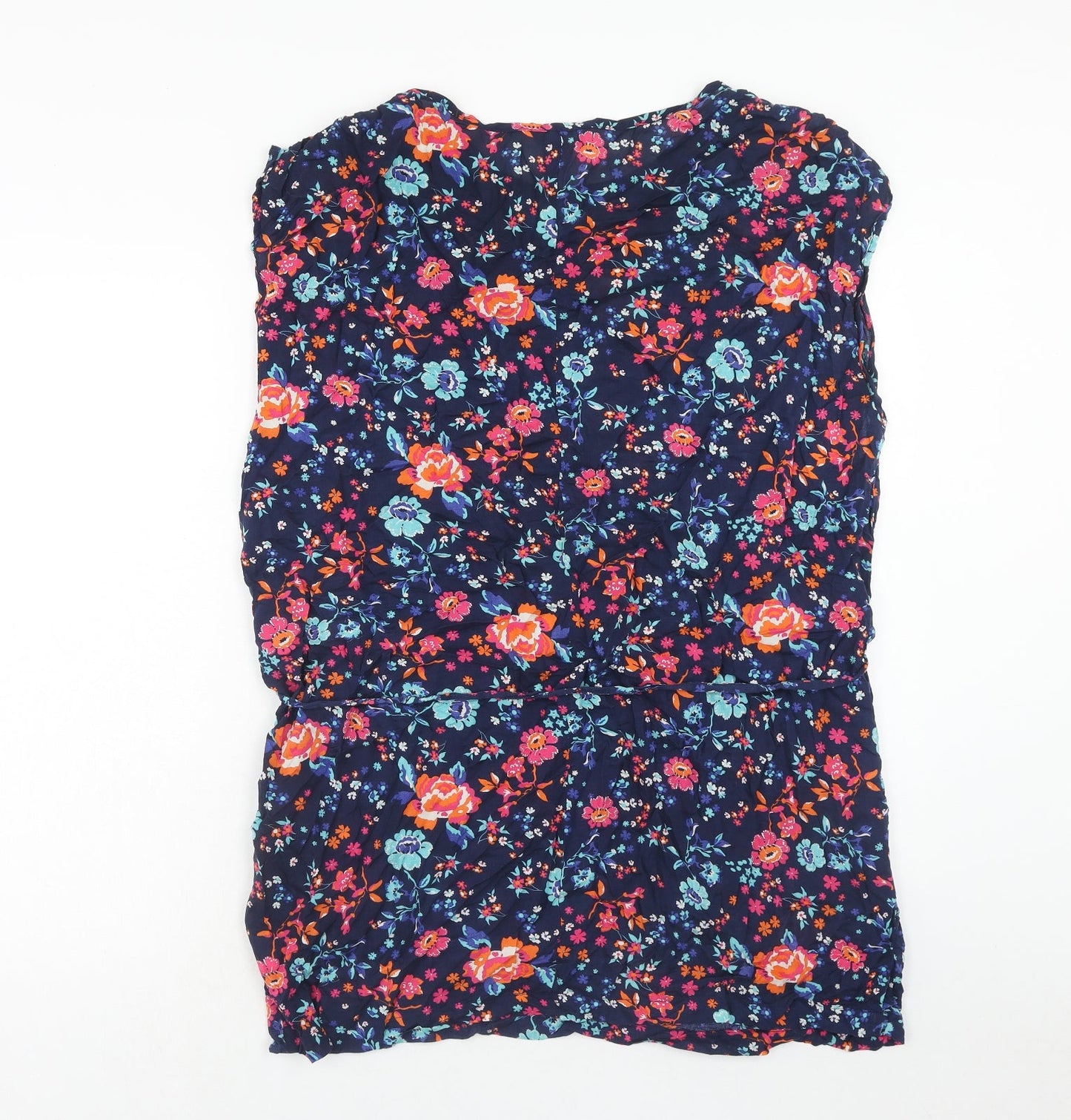 Womens UK Size 16 Marks and Spencer Multicoloured Basic Tank