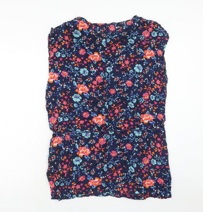 Womens UK Size 16 Marks and Spencer Multicoloured Basic Tank