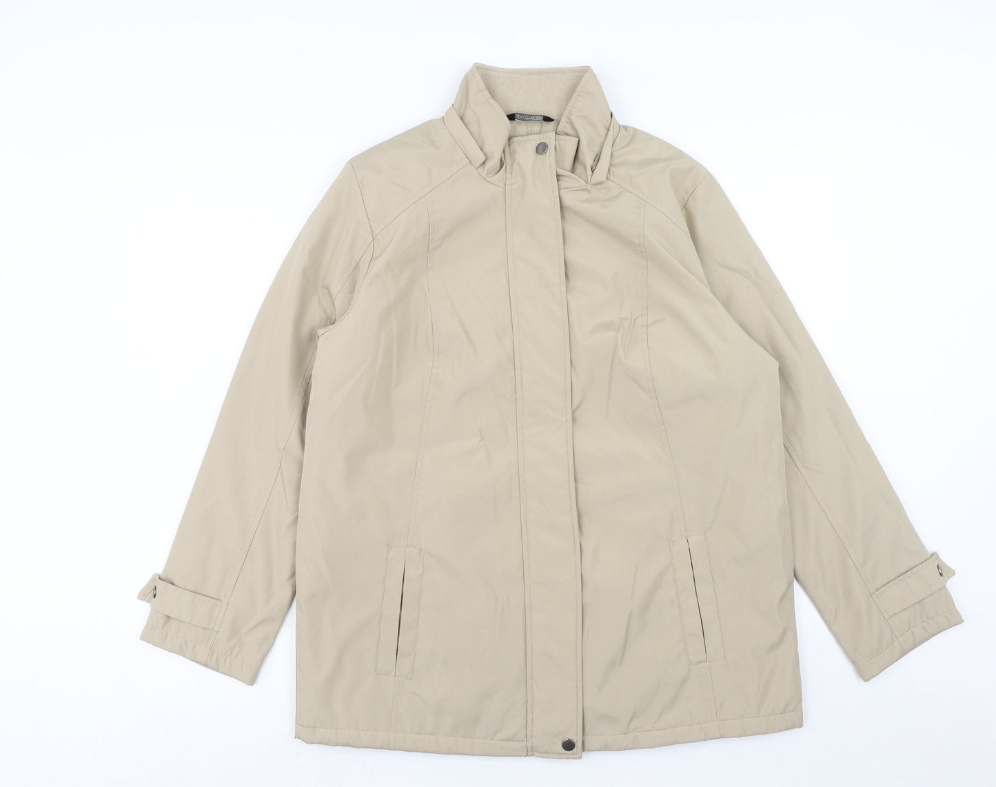 Womens UK Size S Bonmarché Beige Jacket