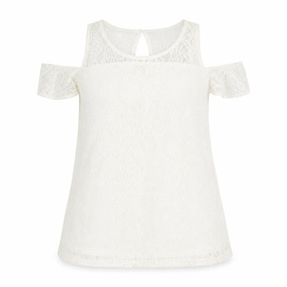 Womens UK Size 6 Primark Ivory Basic Tank