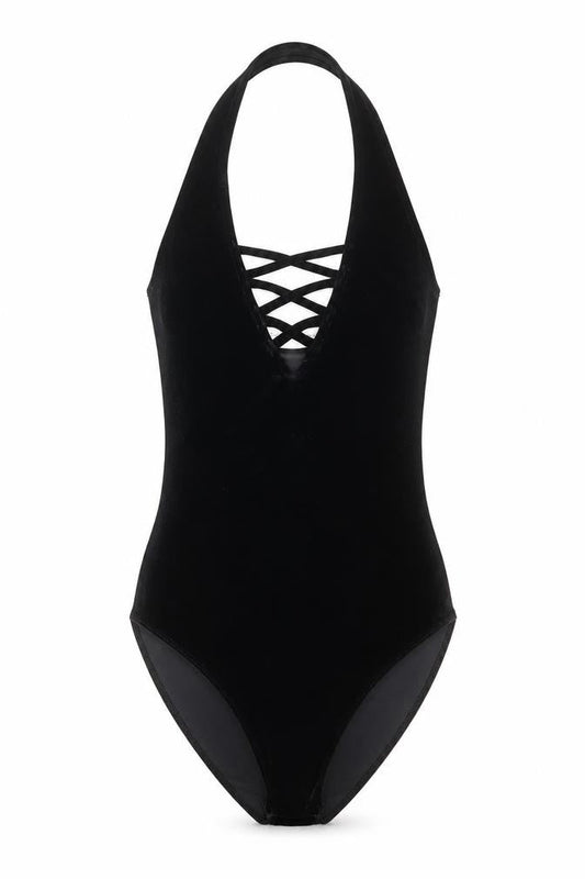 Womens UK Size 6 Miss Selfridge One-Piece Black Bodysuit