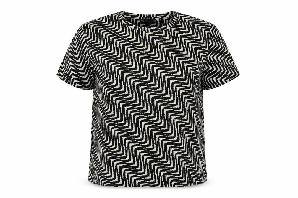 Womens UK Size 8 Marks and Spencer Black Basic T-Shirt