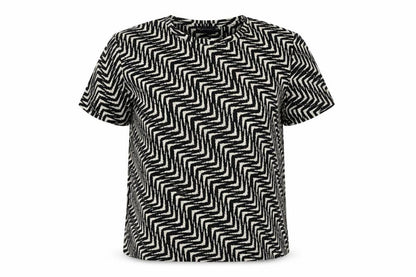 Womens UK Size 8 Marks and Spencer Black Basic T-Shirt