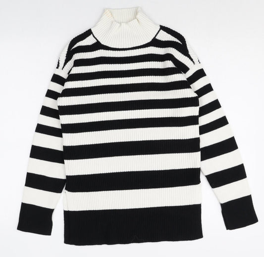 Womens UK Size XS Marks and Spencer Multicoloured Pullover Jumper